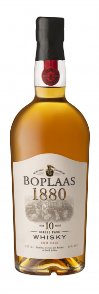 Boplaas Family Vineyards 10 YO Single Grain Whisky Rum Cask Finish